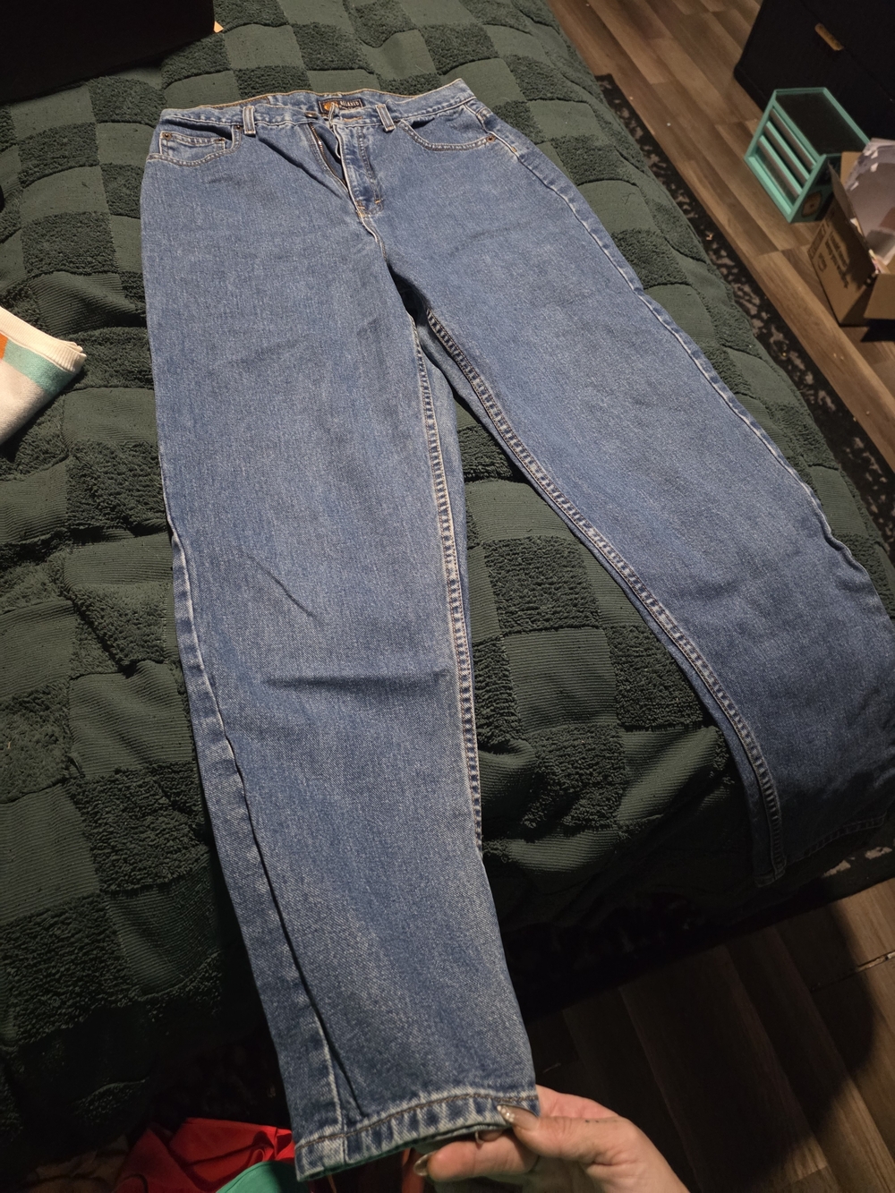 Route 66 Straight-Leg Women’s Jeans in Medium Blue Denim